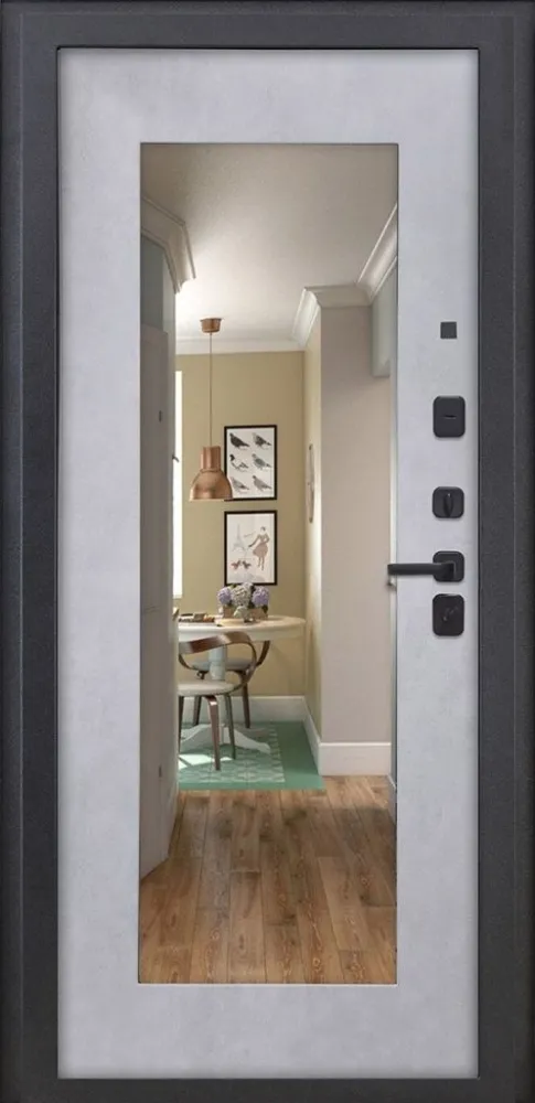 Товар Дверь ДвериПРО L-43 ФЛЗ-603 Бетон снежный DPRO195635