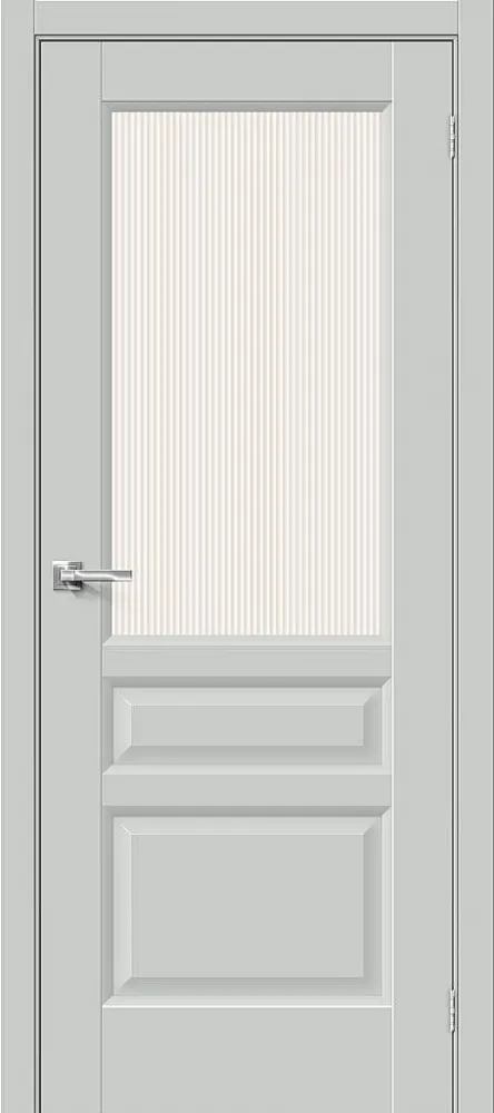 Фото Межкомнатная дверь Неоклассик-35 Grey Silkwood BR5950