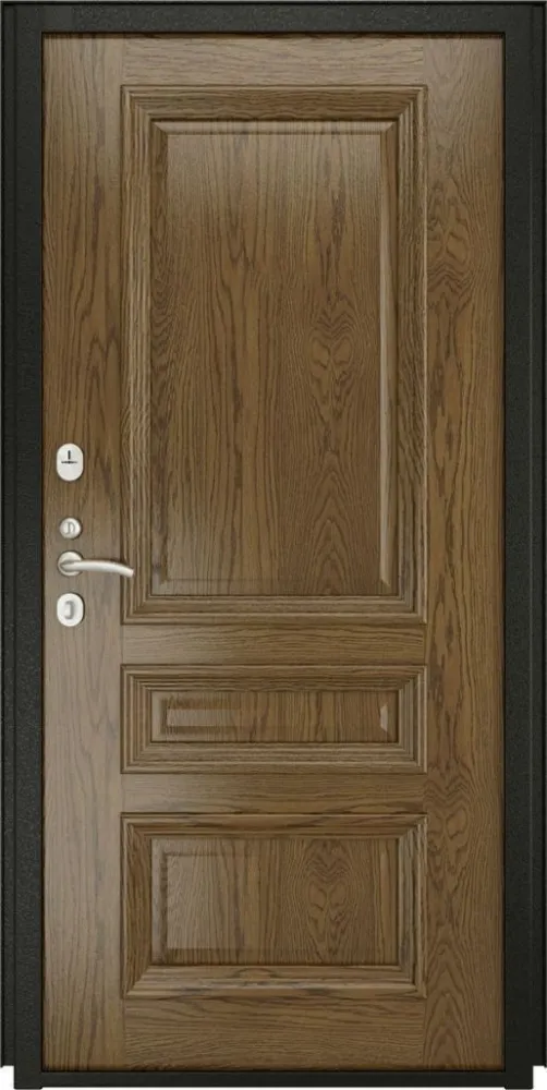 Товар Дверь ДвериПРО L-Термо серебро Фараон-2 (16мм, светлый мореный дуб) DPRO196044
