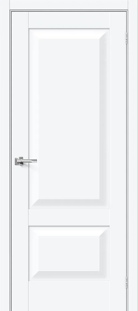 Фото Межкомнатная дверь Прима-22 White Silk BR5783
